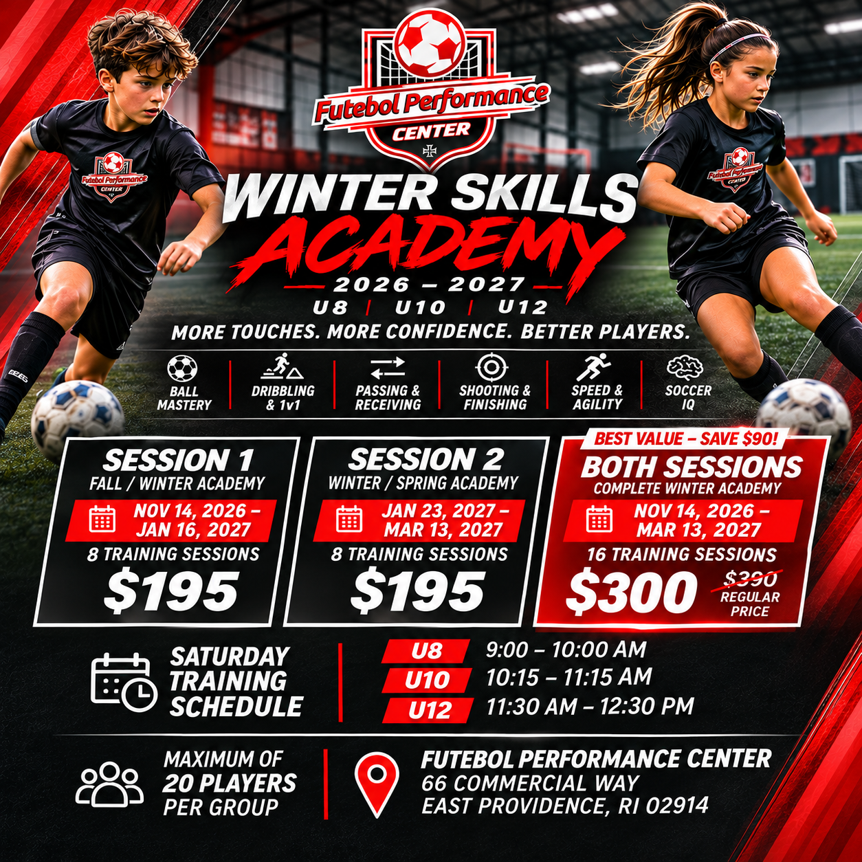 Winter 26/27 Junior Academy Program